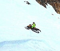 Riding around the base of BALD MOUNTAIN, UTAH